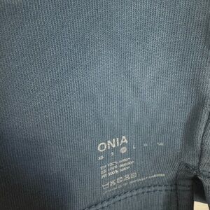 Onia Blue fleece shorts